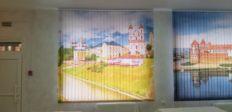 Фотожалюзи с городским видом